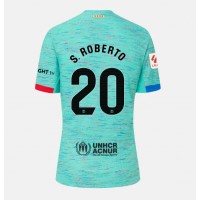 Camiseta Barcelona Sergi Roberto #20 Tercera Equipación Replica 2023-24 para mujer mangas cortas